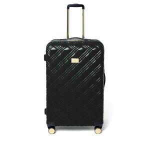 Dune London Orchester 77cm 4-Wheel Large Suitcase - Black