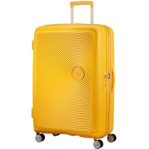 American Tourister Soundbox 77cm 4-Wheel Expandable Suitcase - Golden Yellow