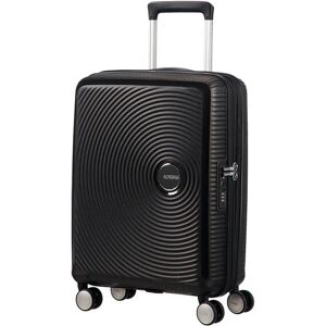 American Tourister Soundbox 55cm 4-Wheel Expandable Cabin Case - Bass Black