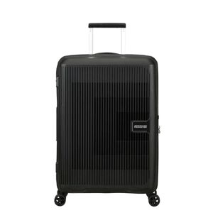 American Tourister Aerostep 67cm 4-Wheel Expandable Suitcase - Black