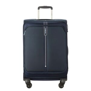 Samsonite Popsoda 66cm 4-Wheel Medium Expandable Suitcase - Dark Blue