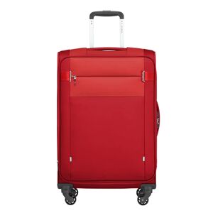 Samsonite Citybeat 66cm 4-Wheel Medium Expandable Suitcase - Red