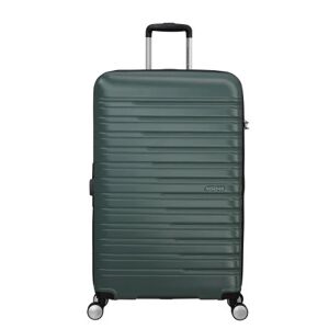 American Tourister Flashline 78cm 4-Wheel Expandable Suitcase - Dark Forest