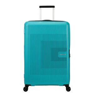 American Tourister Aerostep 77cm 4-Wheel Expandable Suitcase - Turquoise Tonic