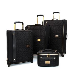 Dune London Tamara 4 Piece Luggage Set - Black