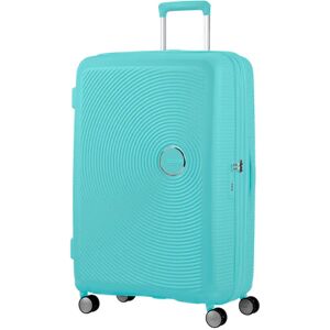 American Tourister Soundbox 77cm 4-Wheel Expandable Suitcase - Poolside Blue