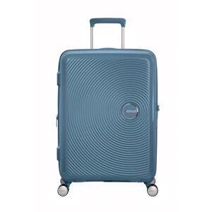 American Tourister Soundbox 77cm 4-Wheel Expandable Suitcase - Stone Blue