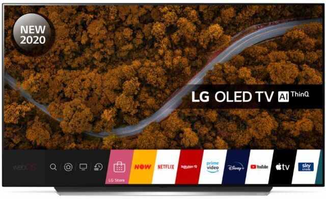 LG OLED55CX5LB.AEK 55" OLED 4K Smart Television - Grey