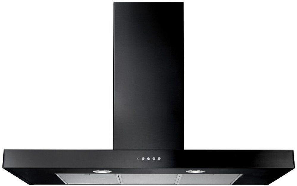 Rangemaster UNBHDS110BL Flat Black 110cm Chimney Hood Rangemaster UNBHDS110BL Flat Black 110cm Chimney Hood