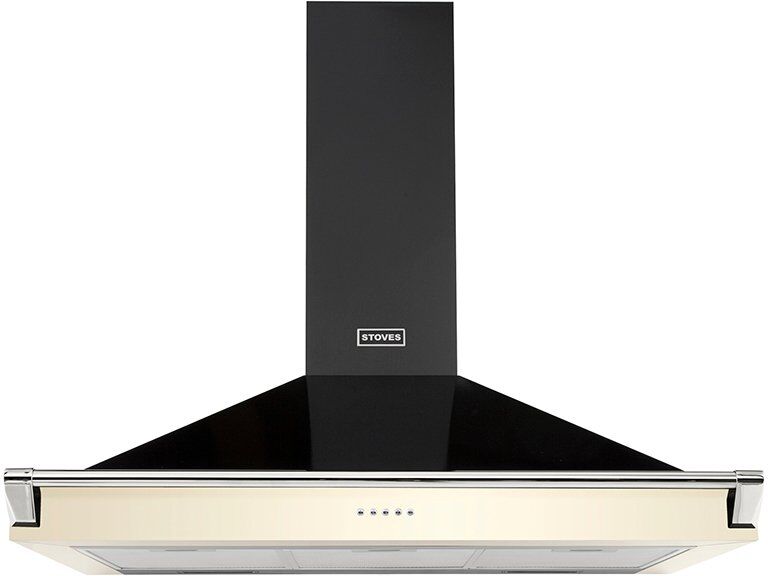 Stoves S900 Richmond Rail Cream 90cm Chimney Hood Stoves S900 Richmond Rail Cream 90cm Chimney Hood