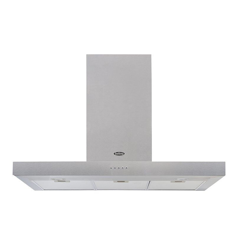 Belling Cookcentre Flat Stainless Steel 110cm Chimney Hood