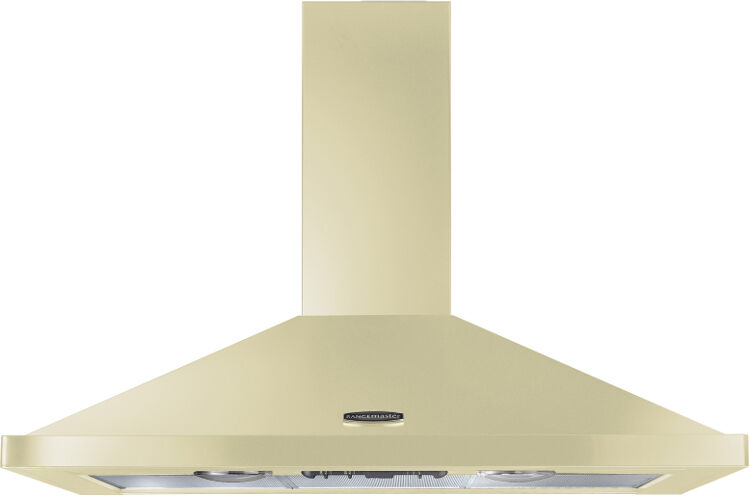 Rangemaster LEIHDC110CR/C Cream with Chrome Trim 110cm Chimney Hood