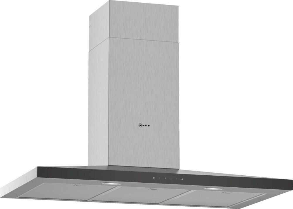 Neff D94QFM1N0B 90cm Chimney Hood - Stainless Steel Neff D94QFM1N0B 90cm Chimney Hood - Stainless Steel