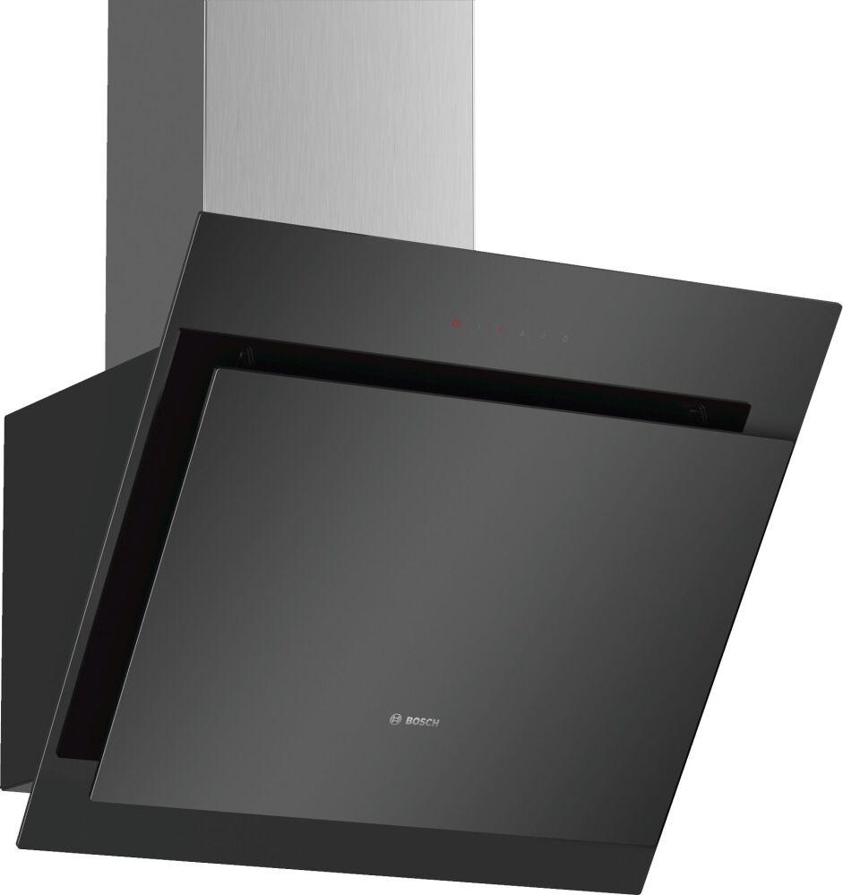 Bosch Serie 4 DWK67CM60B 60cm Chimney Hood - Black