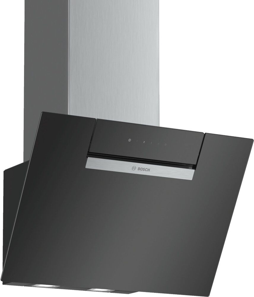 Bosch Serie 2 DWK67EM60B 60cm Chimney Hood - Black Bosch Serie 2 DWK67EM60B 60cm Chimney Hood - Black