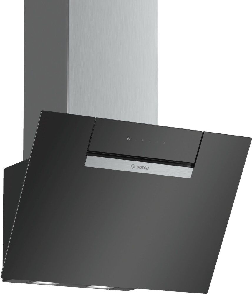 Bosch Serie 2 DWK67EM60B 60cm Chimney Hood - Black