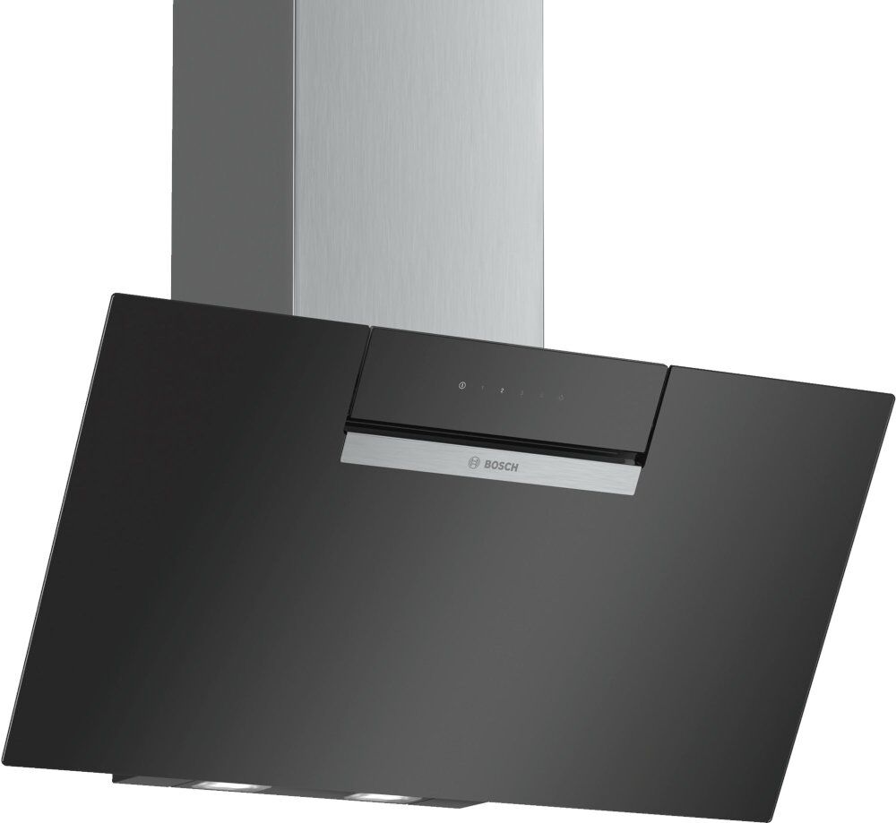 Bosch Serie 2 DWK87EM60B 80cm Chimney Hood - Black Bosch Serie 2 DWK87EM60B 80cm Chimney Hood - Black