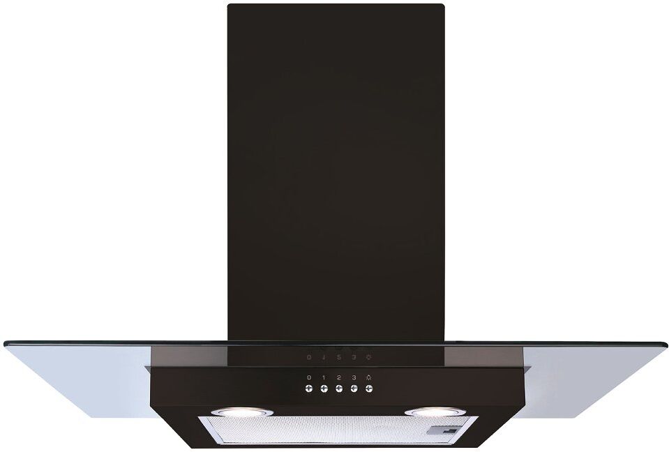 CDA ECN72BL 70cm Chimney Hood - Black CDA ECN72BL 70cm Chimney Hood - Black