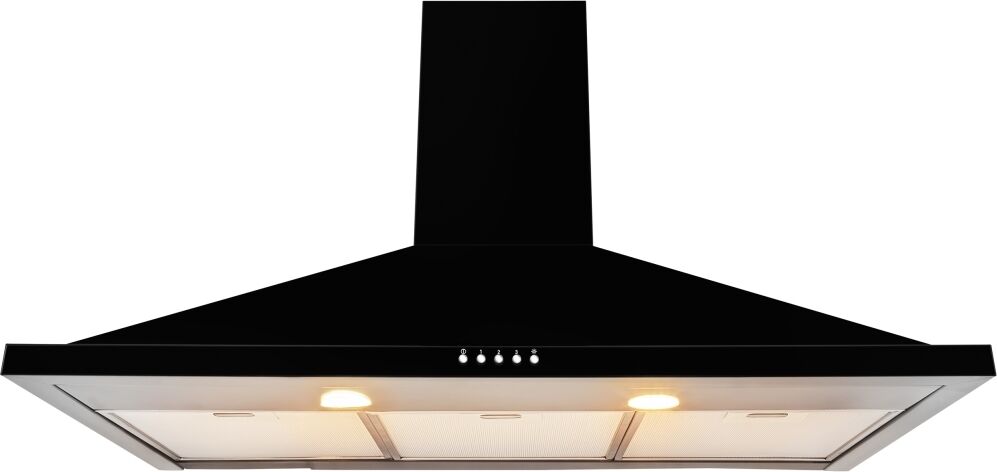 Leisure H92PK 90cm Chimney Hood - Black Leisure H92PK 90cm Chimney Hood - Black