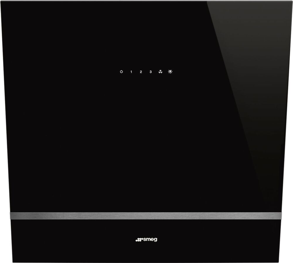 Smeg KV26N 60cm Chimney Hood - Black Smeg KV26N 60cm Chimney Hood - Black