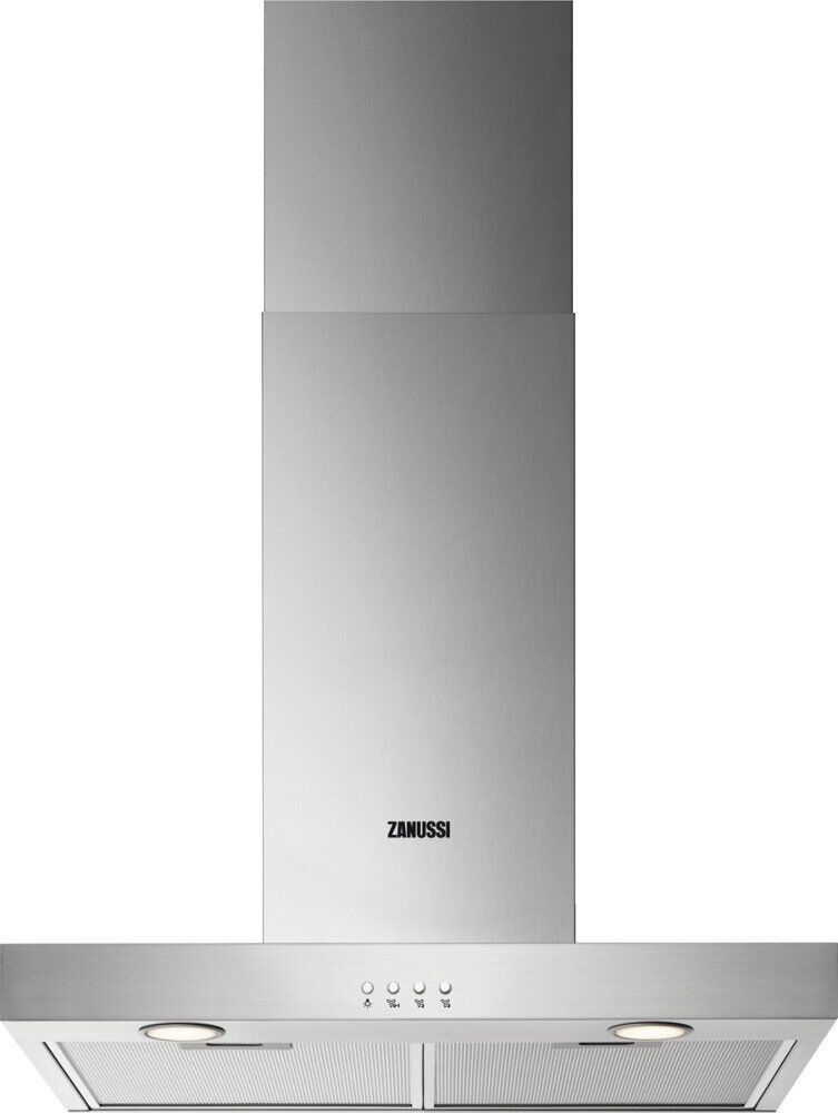 Zanussi ZHB62670XA 60cm Chimney Hood - Stainless Steel Zanussi ZHB62670XA 60cm Chimney Hood - Stainless Steel