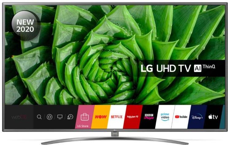 LG 55UN81006LB.AEK 55" LED 4K Smart Television - Silver