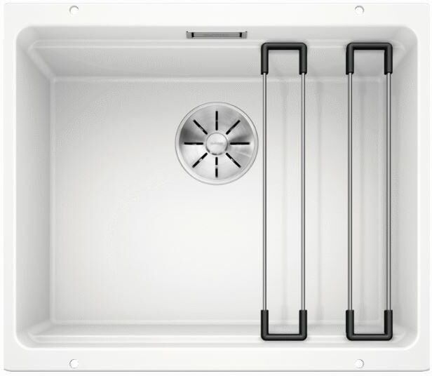 Blanco Etagon 500 U Silgranit® Puradur® White Undermount Sink