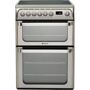 Hotpoint Ultima HUE61X Ceramic Electric Cooker with Double Oven