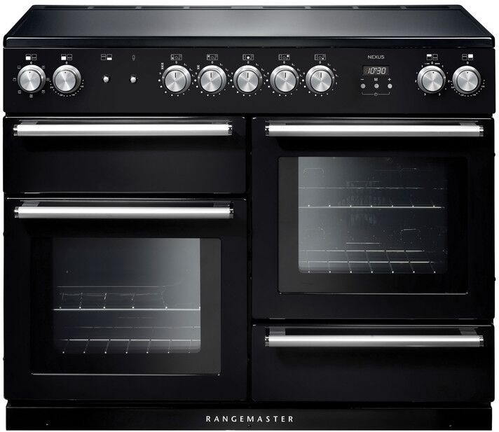 Rangemaster NEX110EIBL/C Nexus 110 Induction Black 110cm Range Cooker Rangemaster NEX110EIBL/C Nexus 110 Induction Black 110cm Range Cooker