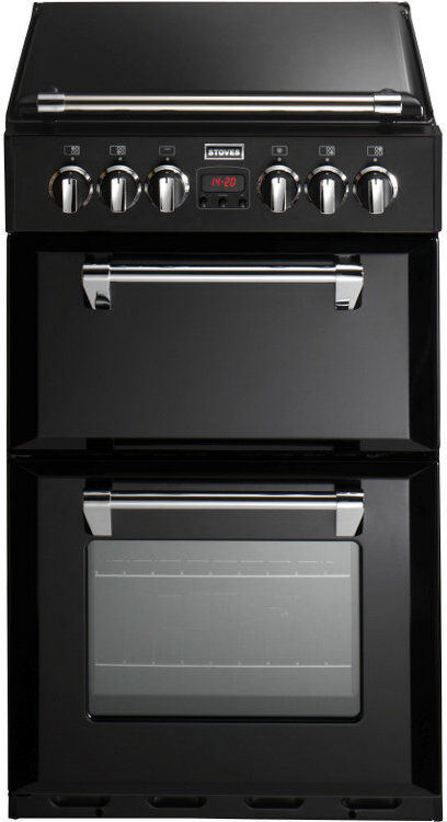 Stoves Richmond 550DFW Black Dual Fuel Cooker with Double Oven Stoves Richmond 550DFW Black Dual Fuel Cooker with Double Oven