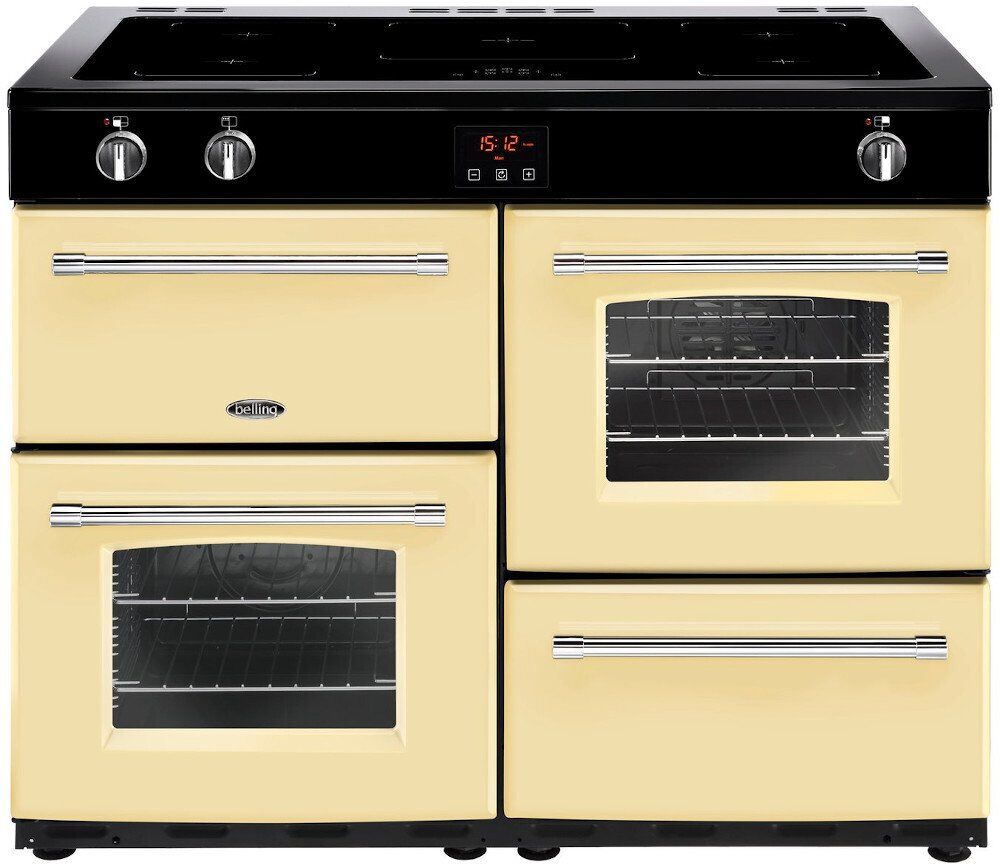 Belling Farmhouse 110Ei Cream 110cm Electric Induction Range Cooker Belling Farmhouse 110Ei Cream 110cm Electric Induction Range Cooker