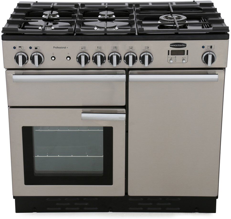 Rangemaster PROP100DFFSS/C Professional Plus Stainless Steel 100cm Dual Fuel Range Cooker Rangemaster PROP100DFFSS/C Professional Plus Stainless Steel 100cm Dual Fuel Range Cooker