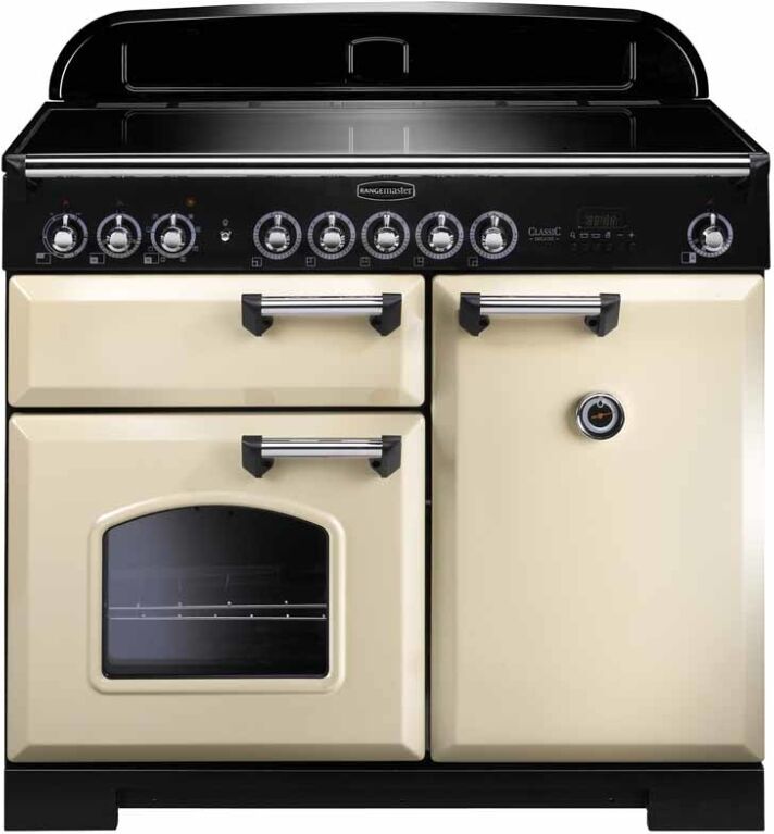 Rangemaster CDL100EICR/C Classic Deluxe Cream 100cm Induction Range Cooker Rangemaster CDL100EICR/C Classic Deluxe Cream 100cm Induction Range Cooker
