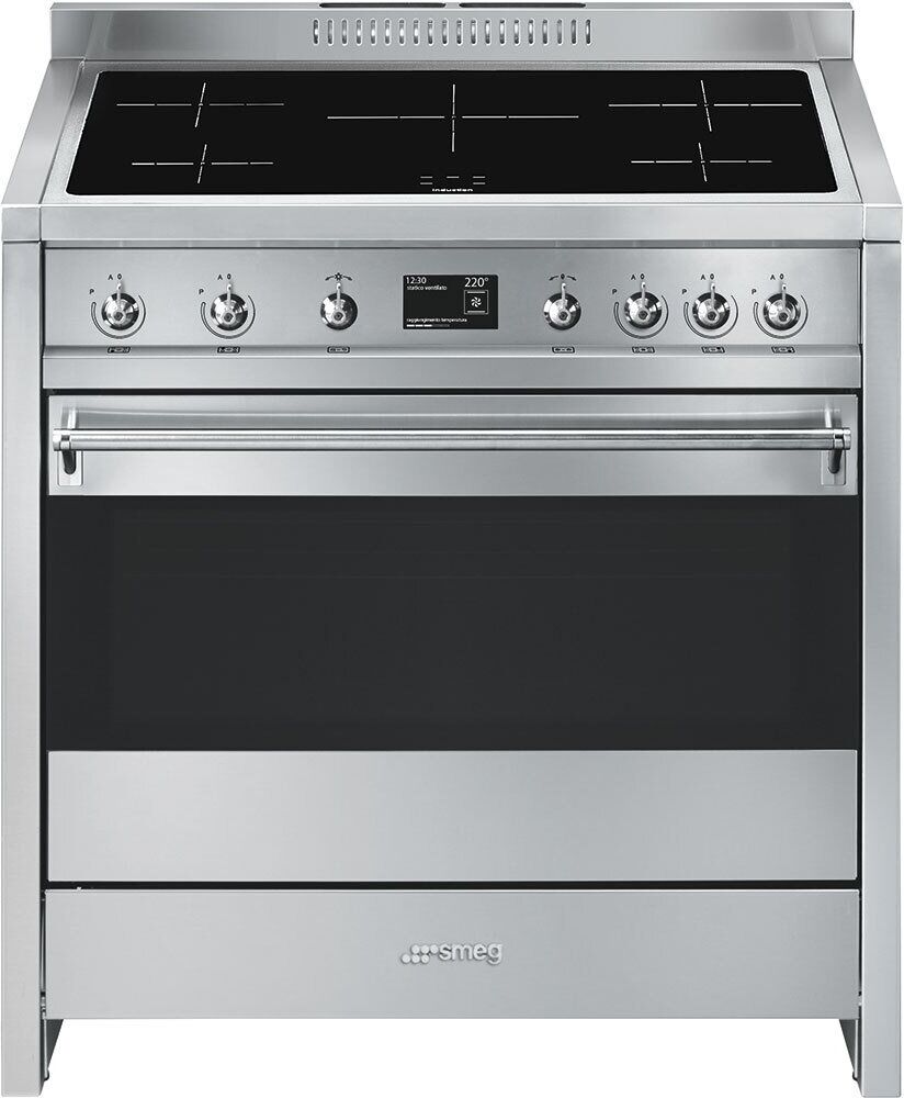 Smeg Opera A1PYID-9 90cm Electric Induction Range Cooker Smeg Opera A1PYID-9 90cm Electric Induction Range Cooker