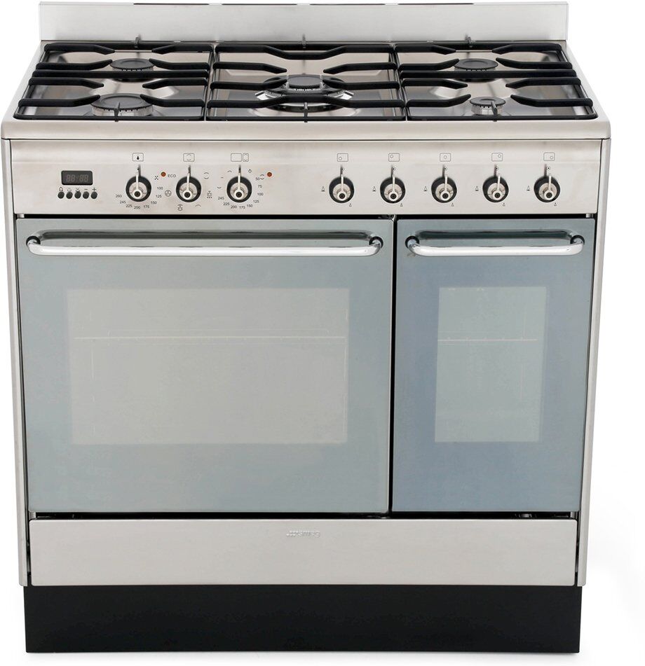 Smeg Cucina CC92MX9 90cm Dual Fuel Range Cooker - Stainless Steel Smeg Cucina CC92MX9 90cm Dual Fuel Range Cooker - Stainless Steel