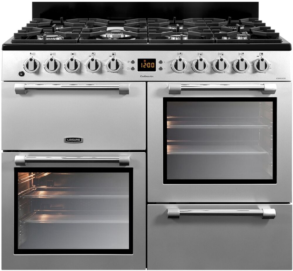 Leisure CK100F232S 100cm Dual Fuel Range Cooker - Silver Leisure CK100F232S 100cm Dual Fuel Range Cooker - Silver