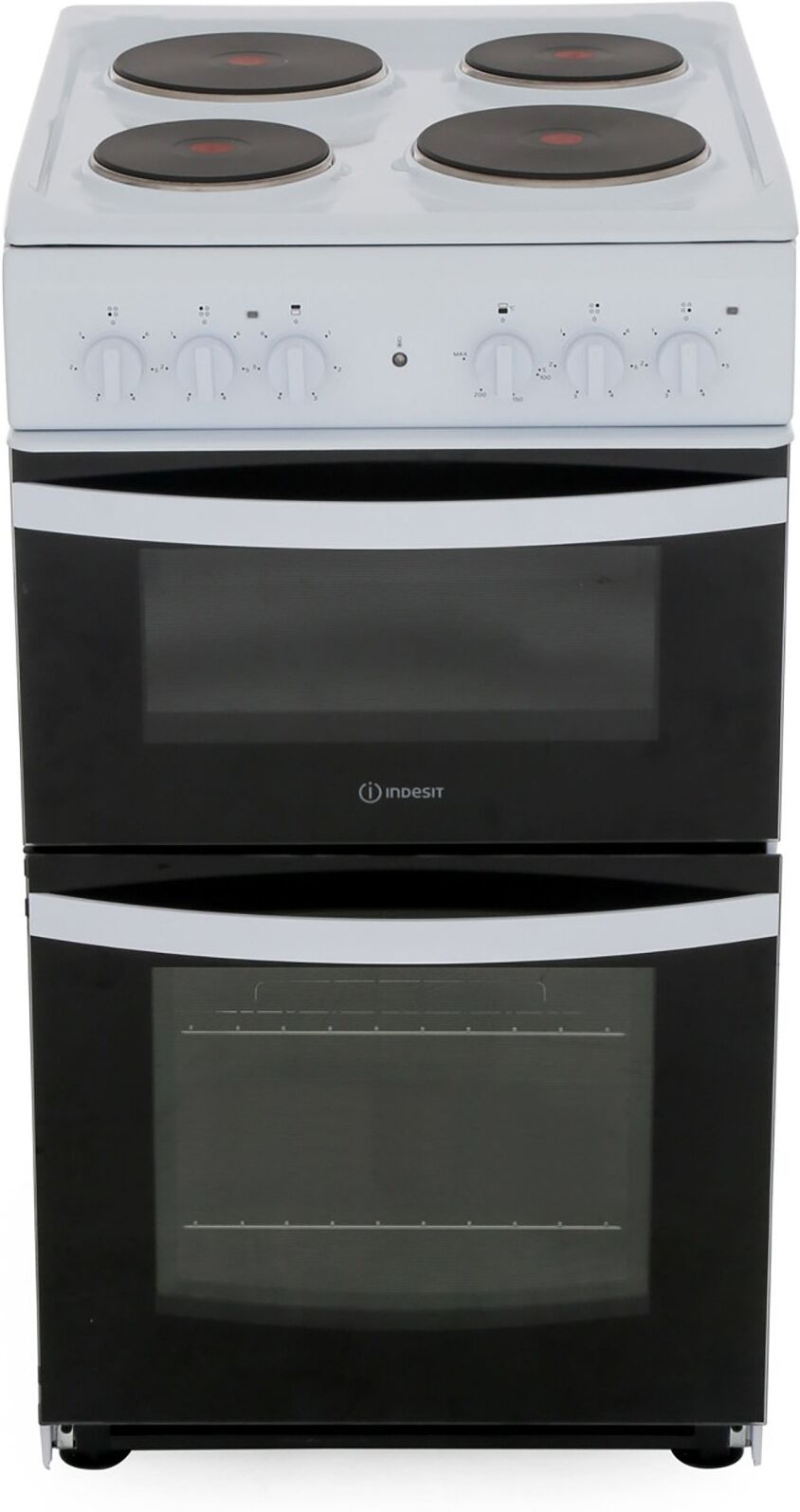 Indesit ID5E92KMW/UK Solid Plate Electric Cooker Separate Grill Indesit ID5E92KMW/UK Solid Plate Electric Cooker Separate Grill