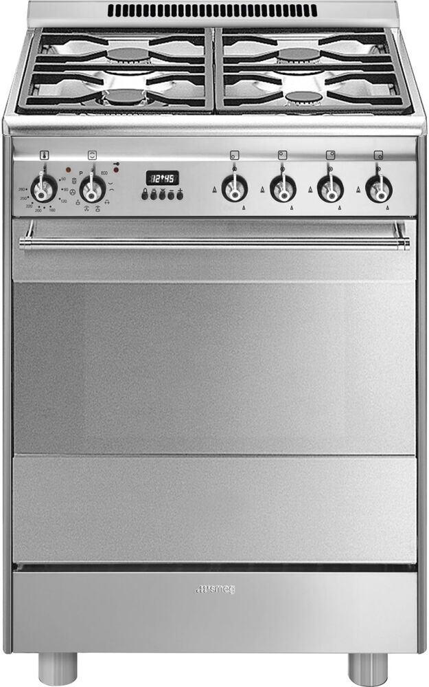 Smeg Concert SUK61PX8 Dual Fuel Cooker with Double Oven Smeg Concert SUK61PX8 Dual Fuel Cooker with Double Oven