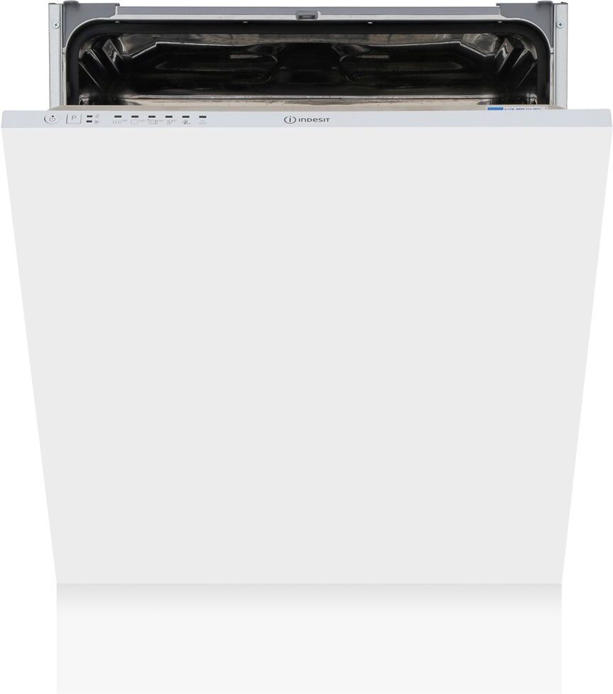 Indesit DIF16B1 Built In Fully Integrated Dishwasher - White