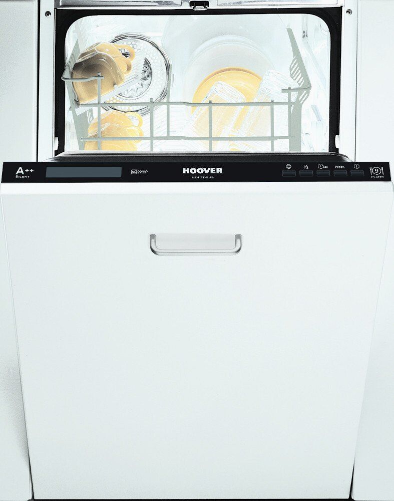 Hoover HDI 2D949-80/E Built In Fully Int. Slimline Dishwasher - Black Hoover HDI 2D949-80/E Built In Fully Int. Slimline Dishwasher - Black
