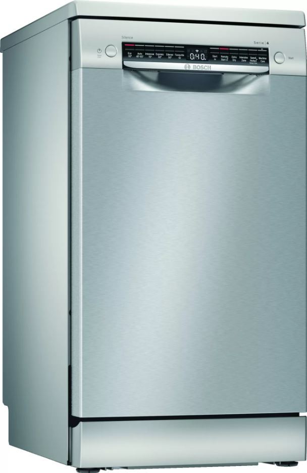 Bosch Serie 4 SPS4HKI45G Slimline Dishwasher - Silver Bosch Serie 4 SPS4HKI45G Slimline Dishwasher - Silver