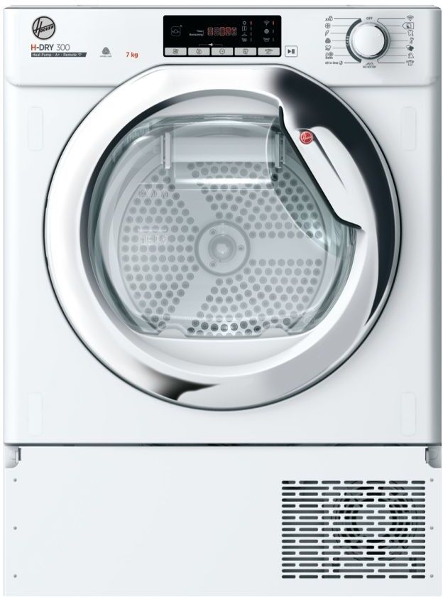 Hoover BHTD H7A1TCE Integrated Condenser Dryer with Heat Pump Technology