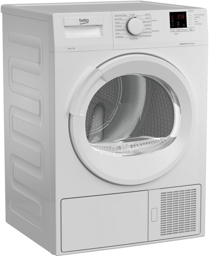 Beko DTLP81141W Condenser Dryer with Heat Pump Technology - White Beko DTLP81141W Condenser Dryer with Heat Pump Technology - White