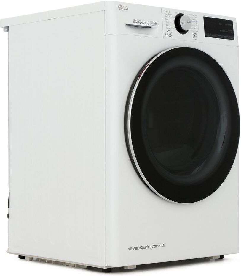 LG FDV909W Condenser Dryer with Heat Pump Technology - White