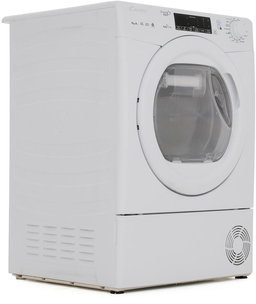 Candy GSVH9A2TE Condenser Dryer with Heat Pump Technology - White