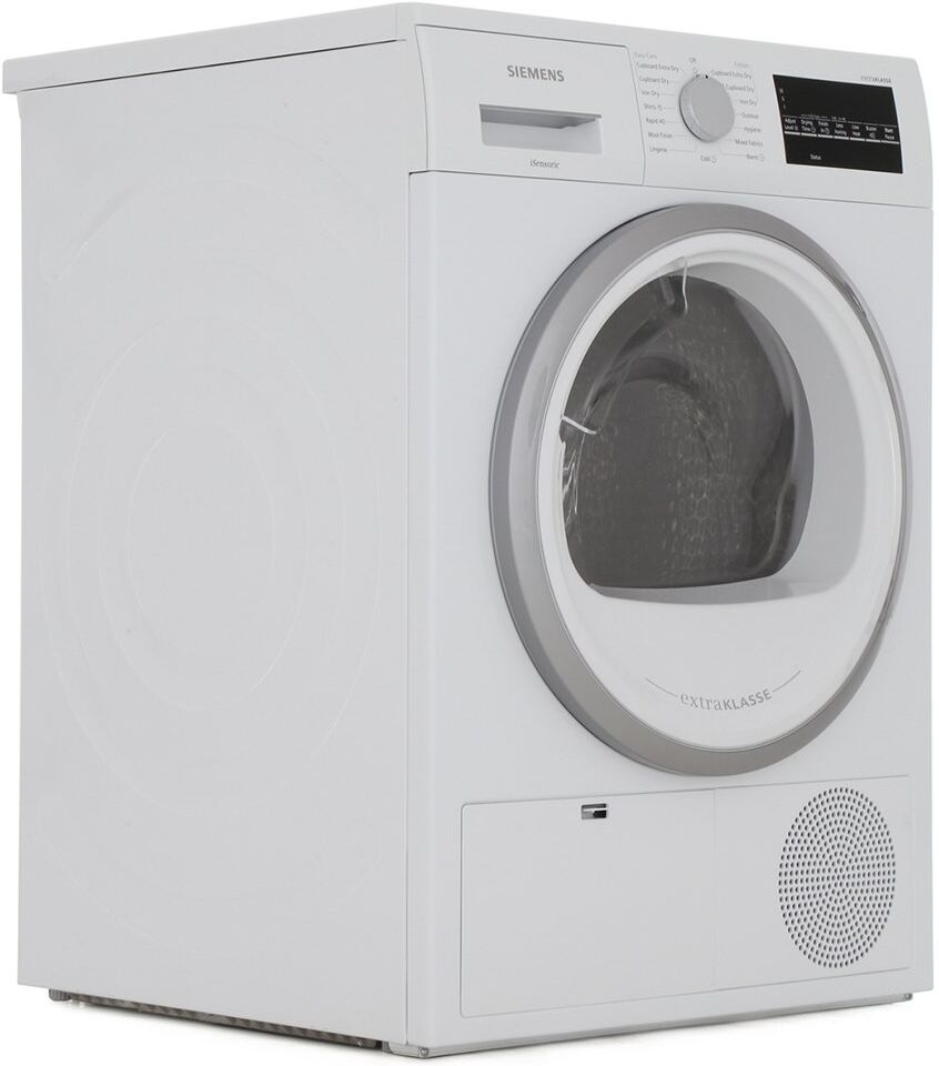 Siemens extraKlasse WT46G491GB Condenser Dryer - White Siemens extraKlasse WT46G491GB Condenser Dryer - White
