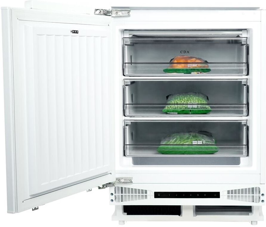 CDA FW284 Static Built Under Freezer - White