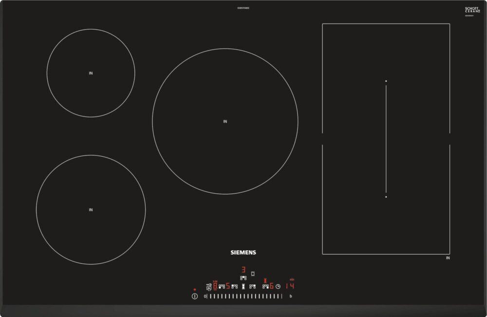 Siemens iQ500 ED851FWB5E Induction Hob - Black Siemens iQ500 ED851FWB5E Induction Hob - Black