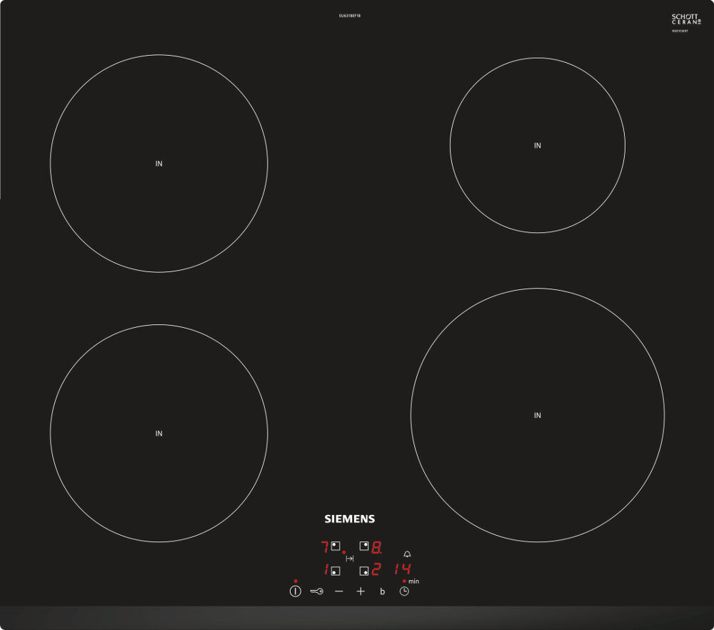 Siemens iQ100 EU631BEF1B Induction Hob - Black Siemens iQ100 EU631BEF1B Induction Hob - Black