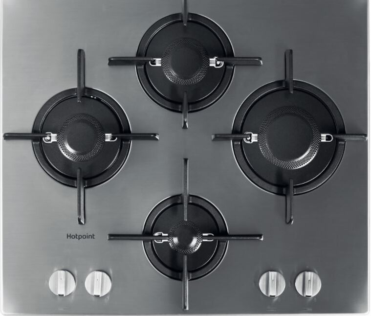 Hotpoint FTGHL 641 D/IX/H 4 Burner Gas Hob - Stainless Steel Hotpoint FTGHL 641 D/IX/H 4 Burner Gas Hob - Stainless Steel